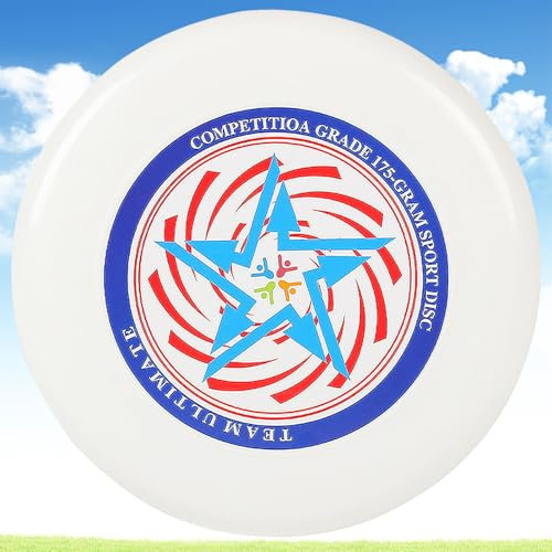 Begpoee Professionelle Wurfscheibe, Wurfring mit Durchmesser, Disc Wettkampf-Wurf-Scheibe, Für Erwachsene, Kinder, Sport, Spiele und Spaß Im Freien(Stil 4, 175 g)