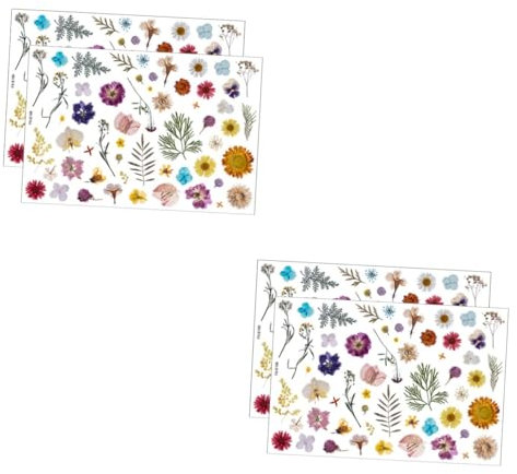 Hoement 4 Blätter Kleine Wandtattoo Für Hausdekorationen Für Zu Hause Türaufkleber Mit Blumen Klebetapete Abziehen Und Aufkleben Wandtattoos Für Mädchenzimmer Zarte Tapete Pvc