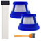 Zubehör-Set für Eufy H11, für Eufy H11 Pure schnurlosen Handstaubsauger, Ersatzteil 2 Filter, 1 Fugendüse, 1 Reinigungsbürste