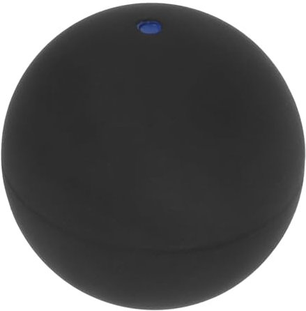 Mipcase Squashball Mit Blauem Punkt Für Anfänger Hochelastischer Trainingsball Aus Gummi Für Wettkämpfe Und Sporttraining Einsetzbar
