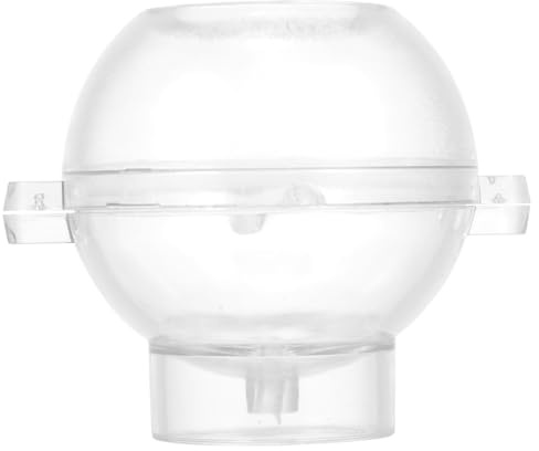 Gogogmee Moule à Bougie Sphérique en PC Résistant Basse Température Facile à Utiliser pour Fabrication DIY de Bougies Artisanales et Décorations de Noël