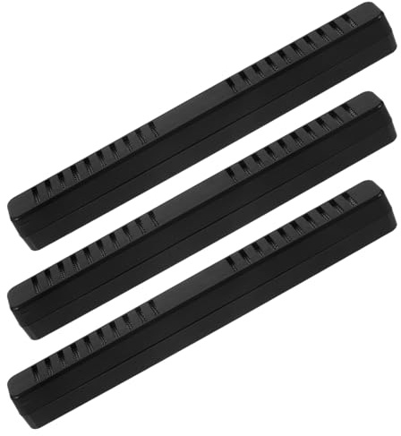 SKISUNO 3 Pezzi Umidificatore per Sigari Nero Riutilizzabile Controllo Umidità, Tubo in Abs e Spugna, Compatibile Custodia Portatile per Sigari, per Eventi Familiari