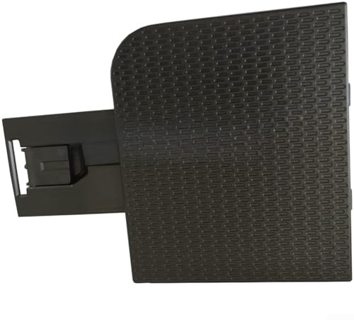 PureBowlic pappersutgångsbricka kompatibel med hp 1536 1566 1606 skrivare, höghållfast PC-materialfångare för effektiv pappersuppsamling, svartvit finish (svart)