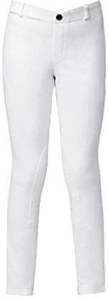 Aymzbd Pantalones de Equitación para Niños Pantalones de Montar Unisex Pantalones Elásticos Transpirables Confeccionados en Algodón Resistentes Al Desgaste a
