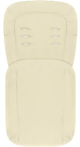 Stimo24 Fußsack/Sommerfußsack für Buggy Kinderwagen Jogger (Beige)