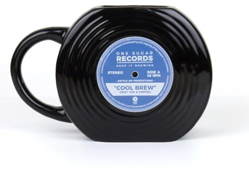 Gift Republic Vinyl-Schallplatten-Form, mehrfarbig, GR452014, 450 ml