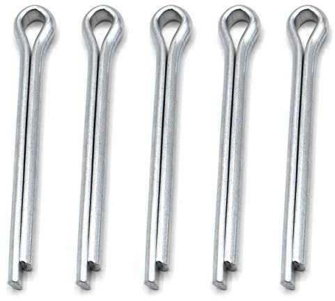 HEAVYTOOL Sicherungssplint Splinte Sicherungssplinte Splint verzinkt 8mm x 80mm (10 Stück) Stecksplint Stecksplinte