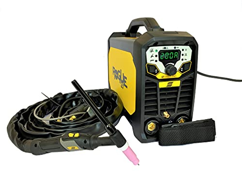 ESAB Rogue ET 200i Pro WIG Poste à souder avec brûleur et accessoires