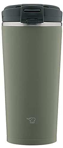 Zojirushi SX-KA30HM Stainless Carry Tumbler, 11 Ounce, Forest Gray