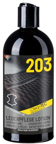 CleanTEC Lederpflege Lotion 203 für Glattleder & Kunstleder im Auto & Bike 500 ml