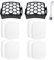 NV602UK Filters For Shark Powered Lift-Away Anti Hair Wrap Vacuum Cleaner NV602UKT NV612UK NV612UKT NZ710UK NZ710UKT, NV702