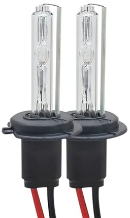 H7 HID Xenon Lampe, Ersatz HID 10000K 35W, Scheinwerferlampen für den Außenbereich, 2 Stück (6000 K)