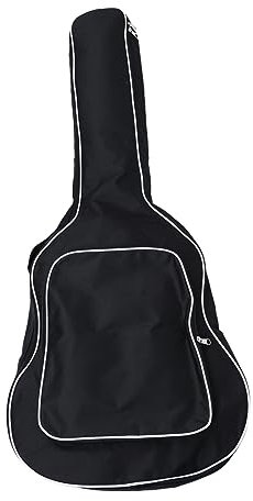 JEWEDECO wasserdichte Gitarrentasche Oxford Ergonomischem Design Für Akustik Und Konzertgitarren Gepolstert Und Langlebig Praktischer Gitarrentransport