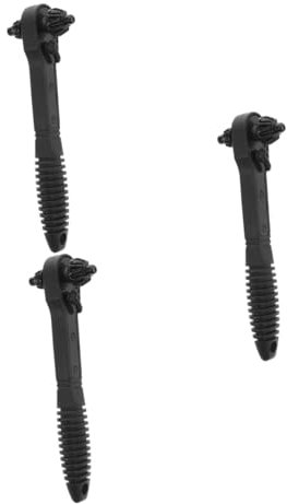 TOPBATHY 3pcs Ratcheting Drill Chuck Wrench Quick Release Chuck Spanner Key Portable Multi-Purpose Ratchet Wrench for Drill Press