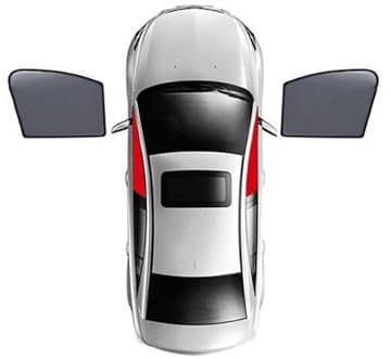 DZSQEGBX Pare-Soleils Auto pour Mitsubishi pour Lancer-Ex Et pour Lancer Ex 2007-2017 Rideau De Fenêtre De Voiture Pare-Soleil Magnétique(2PCS Front)
