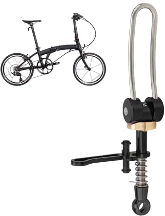 Fixation de tige de selle de vélo - Pièce de rechange pour vélo - Fixation rapide - Montage facile - Accessoire de vélo pour adultes et adolescents