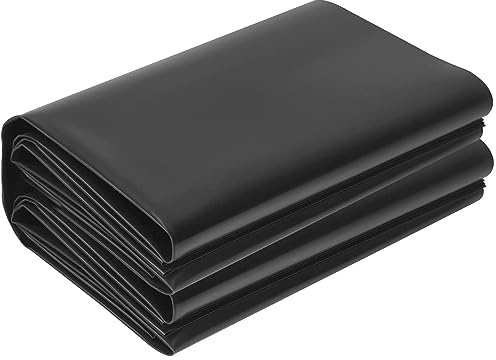 Fodera elastica per laghetto, membrana impermeabile flessibile per laghetti, spessore 0,2 mm, disponibile in 3 x 5 m, 5 x 6 m, 7 x 7 m, 8 x 10 m, ideale per giardini, ruscelli, fontane