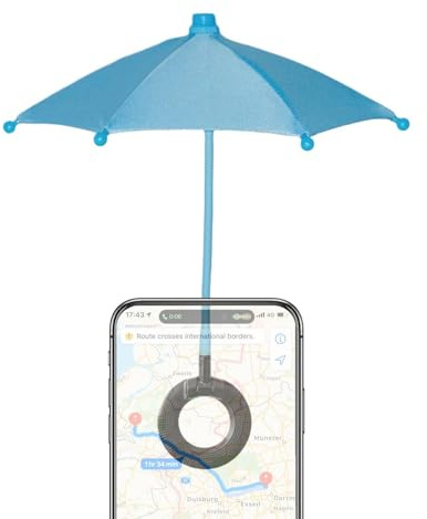 Phone Umbrella - Flexible Angle Portable Protector, Outdoor Phone Umbrella Sun Shade with Anti-Glare Suction, Daily Cycling Mount, Riding Accessory, Travel Gear for Pool Men Women Teens
