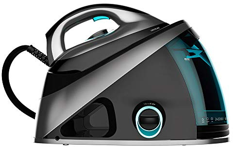 Cecotec Centro de Planchado Fast&Furious 8040 Absolute. 2400 W, Golpe de Vapor 480 g/min, Presión 6 Bares, Suela Turbo Slide, Filtro Antical, Seguridad contra sobrecalentamientos