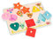 B. toys – Holzpuzzle Kinder – Steckpuzzle Holz – Puzzle Kinder mit Formen, Farben, Tieren – Holzspielzeug Kinderpuzzle – Baby Spielzeug ab 18 Monaten – Buntes Puzzle