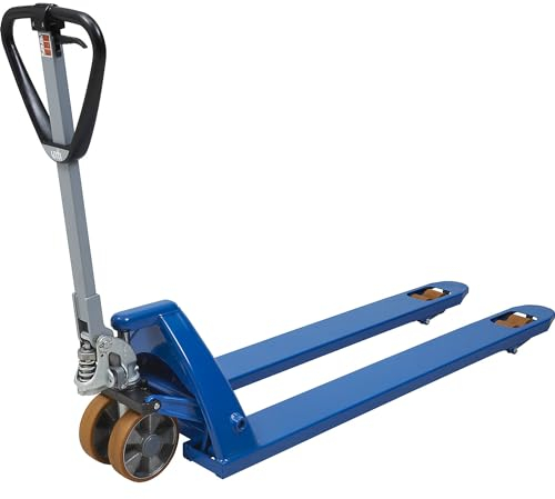 eurokraft | Transpalette | Extra-Long | Hauteur passages pour fourches 85 mm | Longueur fourches 1500 mm