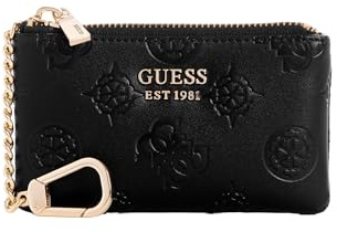 GUESS JENA Zip Pouch Black Logo