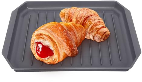 Microwavable Bacon Grill - Bacon Tray for Cooking, Safe Microwave Pan | Easy-to-Clean Bacon Tray, Multipurpose Microwave Cooker, Bacon Cooking Plate for Rice, Meat, Home, Bakeries, Hotels