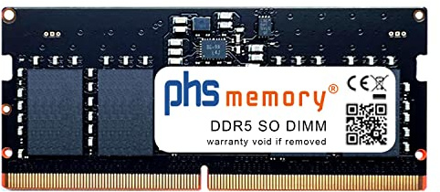 PHS-memory 8GB RAM Speicher kompatibel mit Dell XPS 15 9530 DDR5 SO DIMM 5600MHz PC5-44800-S