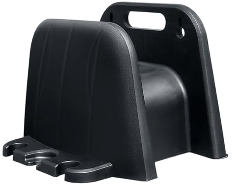 Soportes de manguera para exteriores, resistentes con organizador de almacenamiento de tuberías, cables de extensión de carrete de jardín, garaje, patio, playa, granja, césped, piscina