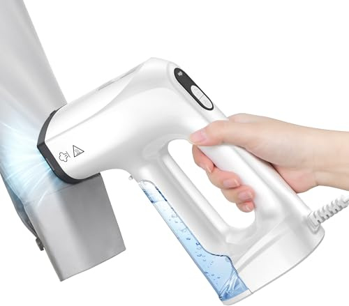 LyriFine Steamer Steam Straightener, 3500 Pa Suction Power Travel Steamer, 2-in-1 Steamer & Iron Steam Iron, 3 Modes & 360° Leakage Protection Technology for Wrinkle Removal (220V-240V)