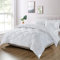 WAVVE Edredón Relleno Nórdico 240x260 cm para Cama 180/160 / 200, Edredón de Fibra 300gr/m², Ligero, Suave, Transpirable (260x240 cm)