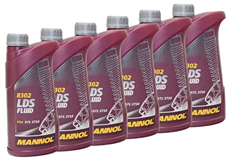 Hydraulikflüssigkeit MANNOL LDS Fluid 6 X 1 Liter