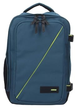 American Tourister Take2Cabin - Ryanair kabinväska 25 x 20 x 40 cm, 24 L, 0,40 kg, handbagage, flygplansryggsäck S under sätet, blå (Harbor Blue)