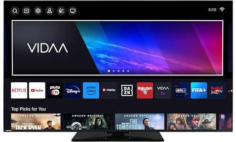 Toshiba Fernseher 65 Zoll Smart TV - VIDAA TV (4K UHD LED TV, Dolby Vision HDR, Triple-Tuner) 65UV3463DA