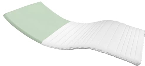 AM Qualitätsmatratzen Topper 90x220cm weich - Made in Germany - Oeko TEX zertifizierter Matratzen Topper 90x220 H2 - Anpassungsfähige & Weiche Matratzenauflage 90x220 mit wachbarem Bezug