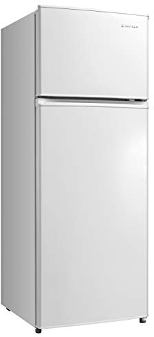 GEDTECH Refrigerateur congelateur haut - GE217DP Blanc - capacité 217L - Classe E