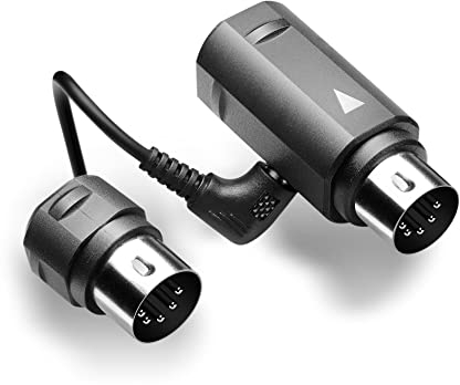 CME WIDI Master - Wireless MIDI Bluetooth Adapter - Ultra Low Latency, MIDI Split Merge - Synthesizer to Digital Piano, macOS, iOS, Android, Win