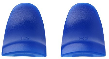SHOTAY Trigger Extenders For Controller,1 Pair/Set L2 R2 Trigger Extended Buttons Kit For Controller Blue