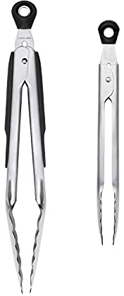 OXO Good Grips 4-teiliges Mini POP-Behälter-Set: Luftdichte Lebensmittelaufbewahrung für Gewürze + Push-Button-Verschluss + Stapelbares, platzsparendes Design + Spülmaschinenfest (Gewürzbehälter)