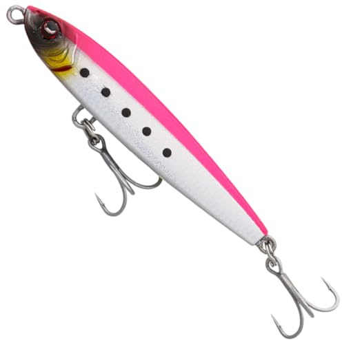 Savage Gear Kunstköder zum Meeresangeln 5,6cm 15g Jig Pencil Micro Z, Farbe:Holo Pink Glow