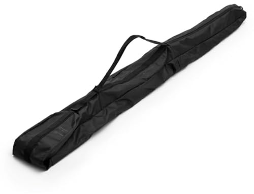Db Journey Snow Essential Ski Bag - Adjustable Travel Ski Bag, Rib Cage Protection, Fits Skis Up to 220cm, Fully Compressible - Black Out