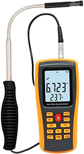 Anemometro Genneric Misuratore di velocità del Vento Digitale Misuratore di velocità del Flusso d'Aria Termometro per Windsurf, Aquilone, Vela, Surf