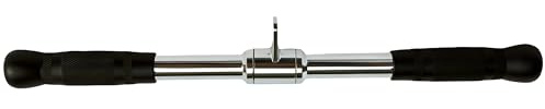 qibylift Latzugstange, Kraftstation Latzug Griff, LAT Pull Down Bar Krafttraining Griffe für Kabelzug Pulley Widerstandsbänder Trizepsseil Schlingentrainer Seilzug Fitness und Home Gym