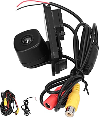 Cámara de respaldo de marcha atrás Cámara de respaldo de luz de matrícula Cámara de visión trasera de 170 grados de ángulo de visión amplio Cámara de visión trasera de automóvil universal con LED HD C