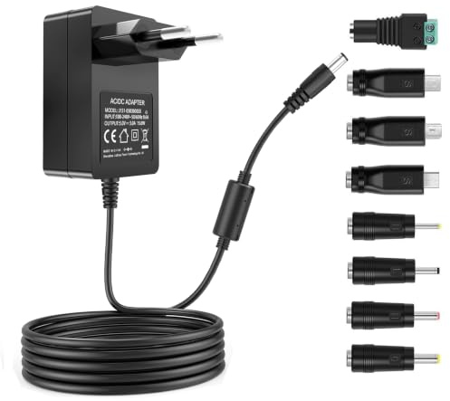 TKDY 5V 3A Fuente de alimentación 15W AC DC Adaptador para tabletas Android Webcam Cámaras Digitales Enrutadores Juguetes Grabadora Altavoz Bluetooth TV Box GPS y más Electrónica de 5V