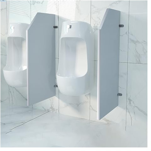 WC Urinal Trennwand 1pcs, Toiletten Trennwand,Urinalsieb-toilettentrennwand,Bidet Trennwand, Schamwand WC Herren,Urinal-schallwand,Für Schulen/einkaufszentren/öffentliche Orte