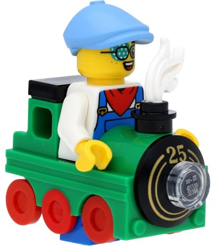 71045 Minifigures - Serie 25 - Sammelfigur für Lego Fans: #10 Junge im Lokomotiven-Kostüm
