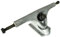 F26 AOB Longboard I Cruiser Drop Top Mount Reverse Kingpin Achse Ersatzteiil Truck Stone Grind Silber