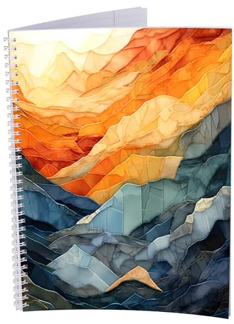 druck.de Collegeblock A4-5 Stück - 80 Blatt - Kariert - Studenten - 80g | Collegeblock DIN A4, 5 Stück, 80 Blatt, kariert, 80 g/m² Papier