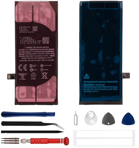 Batteria di ricambio A2819, compatibile con Phone SE 2022, SE3, SE 3rd Gen batteria con kit di strumenti di riparazione